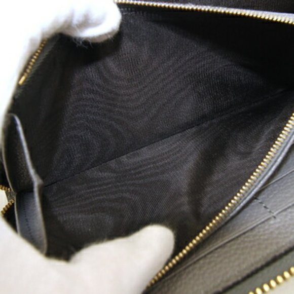 GUCCI Grey Leather Interlocking G Horsebit Round Long Wallet 570661 - Picture 8 of 9